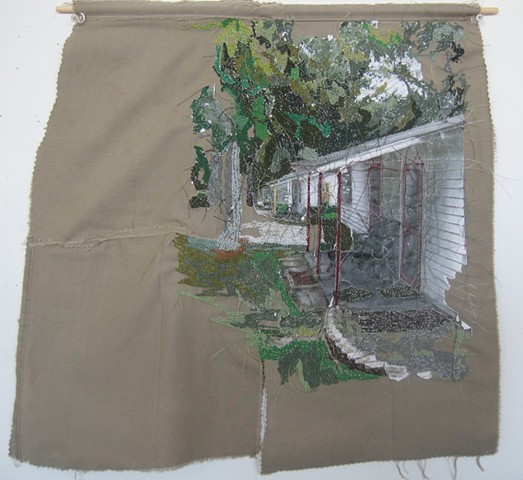Untitled(Red Cottage) back view