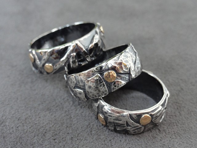 Men's Fused Sterling Silver Rings