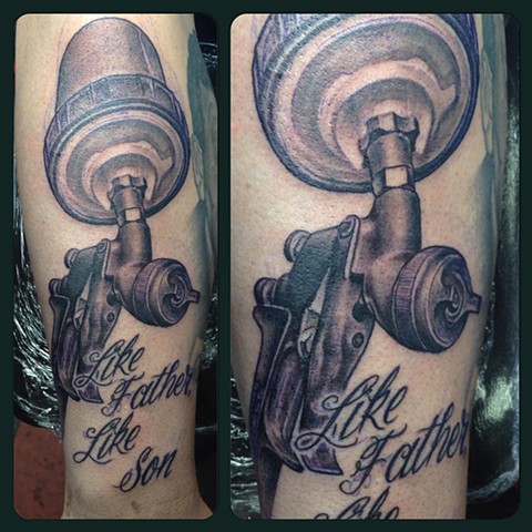 Ron Meyers - Paint Gun Tattoo
