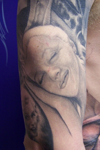 Ron Meyers - Marilyn lower Half of Outer Arm