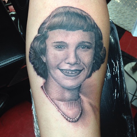 Ron Meyers - Portrait Tattoo on Chris