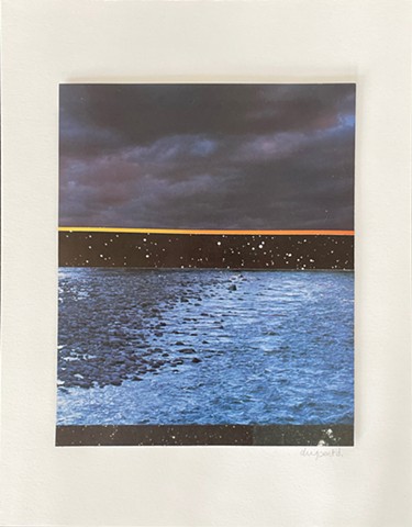  foret, nature, art contemporain, collage