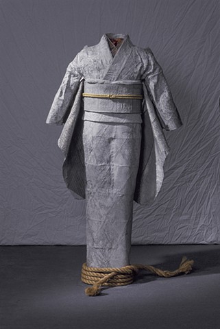 Kimono, Kristine Aono, sculpture, kimono series