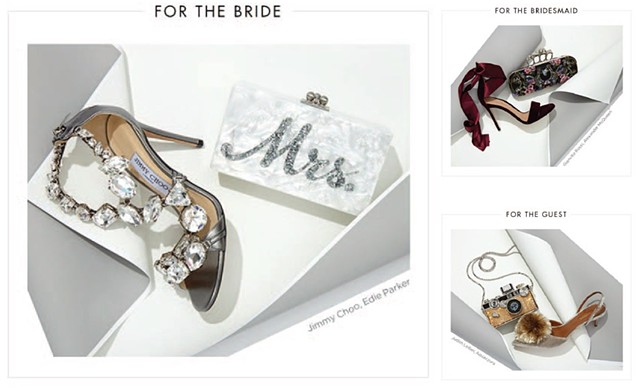 Say "I Do" to the Shoe / To Have and to Hold, Saks Fifth Avenue