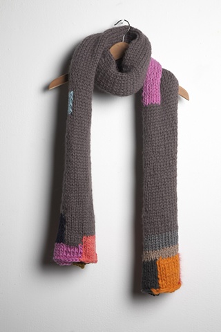 Sonia colorblock scarf for Fort Makers

