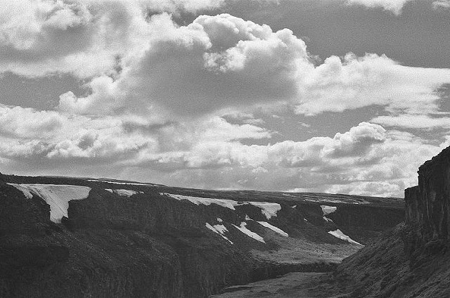 black and white, photo, landscape, Iceland