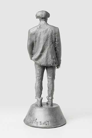 Patrizio (First Orphan Dream Award to Dr. Franco Locatelli/Aluminum with signature 2, Back View)