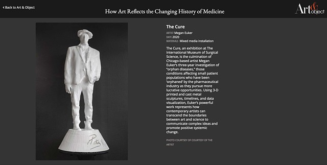 "The Cure" exhibition feautured in Art & Object: How Art Reflects the Changing History of Medicine by Cynthia Close