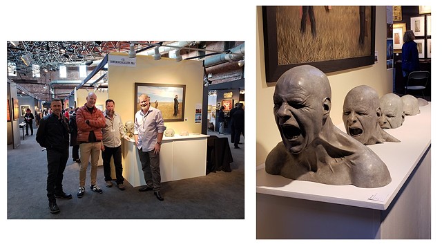 Rising Anger Goes To The Boston International Fine Arts Show As A Bronze