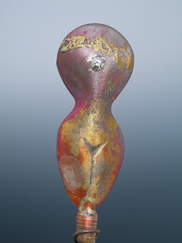 Original, Evolution, Brass, Copper, Silver, Marble,One of a Kind, Fine Art, Gallery Shows,Carmen M. Perez,