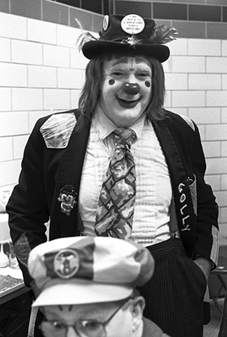 Golly The Clown. Detroit Shriner Circus. 