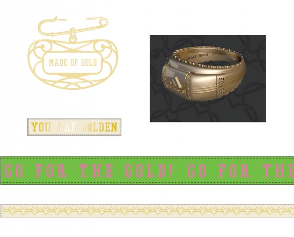 adidas GOLDEN APPAREL COLLECTION - TRIMS