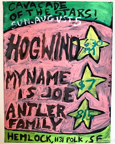 HogWind show flyer