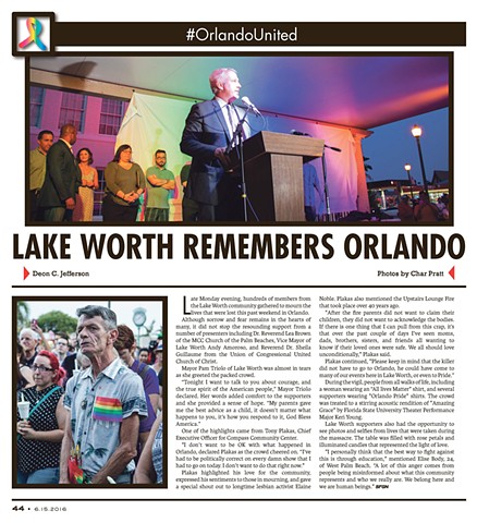South Florida Gay News 06/15/16