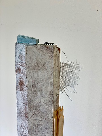 Assemblage With Found Objects
