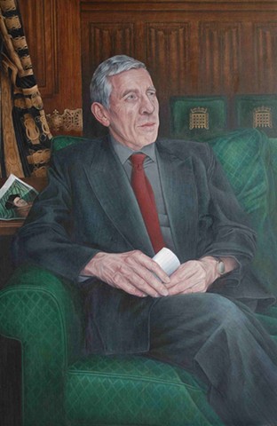 Portrait of Jack Straw MP, Lord Chancellor and Minister for Justice