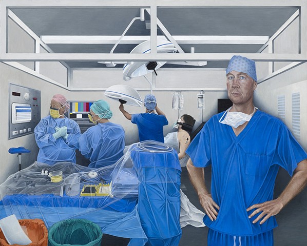 In Surgery: Portrait of Professor Andrew Carr