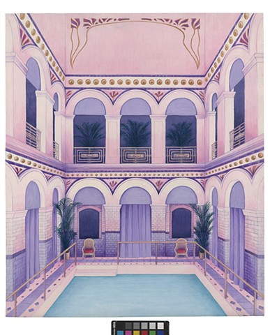 Inner Back Cover Design for the Criterion Collection's Edition of Wes Anderson's 'Grand Budapest Hotel'