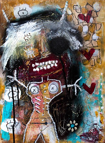 crude things outsider art, art brut painting, raw art, expressionism