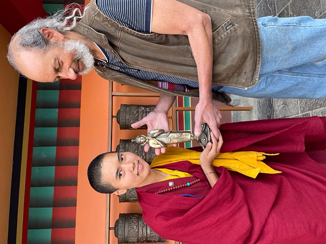 Ani Dechen Lhamo at Namo Buddha