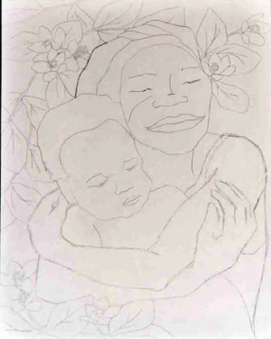 Mother & Child 
(Bob Marley Coloring 
Book Series) 