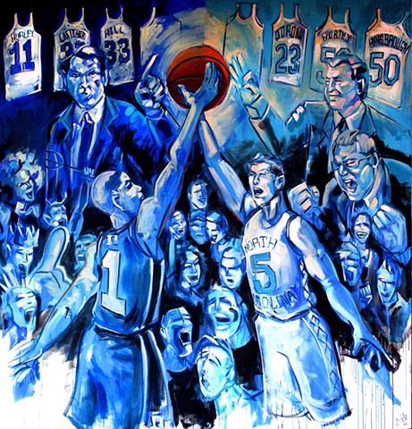 "Chapel Hill/ Duke Rivalry" commission for Raycom sports NCAA 2014 ad