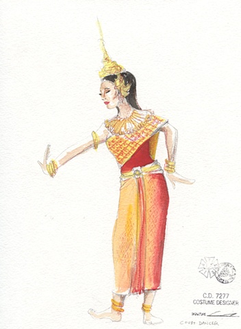 Khmer Ballet dancer
