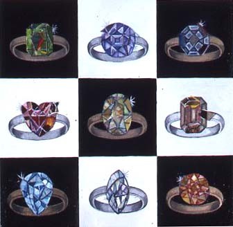 In Honor of Picasso's and Braque's engagement (Ring Cycle)