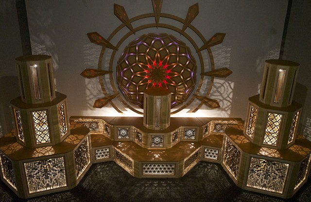 Mixed Media Altar Installation
