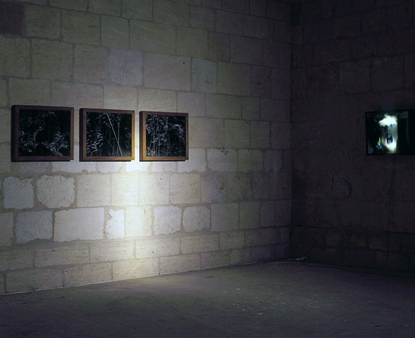 El hilo de Ariadne, 1991 (Instalación en Abadía de Arthous, Hastinges-Peyrehorade (Francia)