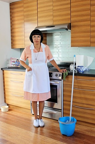 Rosa Hernandez. La Chacha  (the cleaning lady)