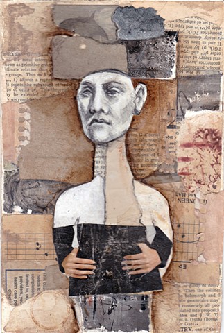 Sharon Stauffer, "Figure Collage 1"