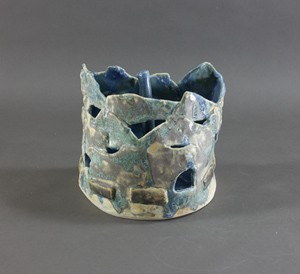 ceramic, Holly Holmes, blue boat