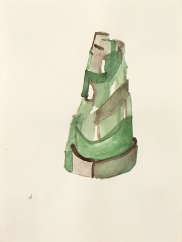 Study for clay, Green