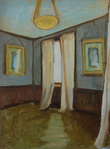 Study for White Curtains