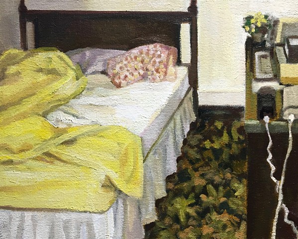The Yellow Bedspread SOLD