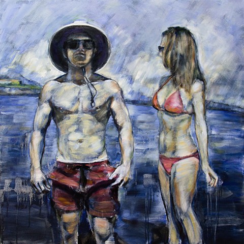 two bathers
