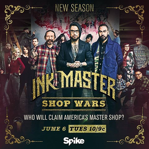 SpikeTV's Inkmaster Season 9 "Shop Wars"