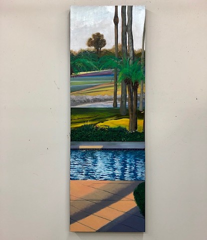 Florida landscape oil painting by Atlanta artist Joel Barr