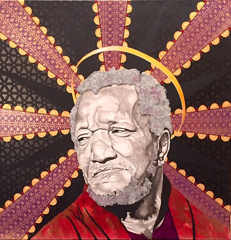 Redd Foxx as Fred Sanford tribute painting