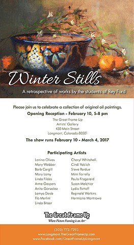 Winter Stills - February 2017 show - Previous show