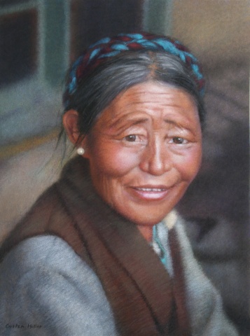 Portrait of Tibetan Woman