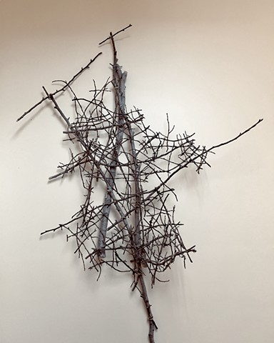 Rearranging a Branch According to the Rules of My Nature, 55 Mercer Gallery, New York, NY
