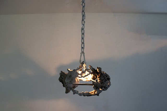 Self Portrait as Lusterweibchen 2, side view