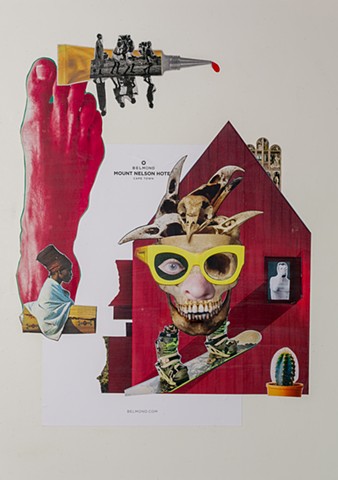 waltersegers, collage, analog, analogue, shame, South Africa, Cape Town, race, colonialism 
