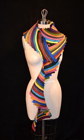 Colorful Spiral Scarf