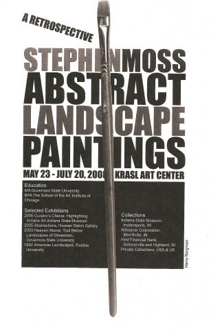 Krasl Art Center Brochure of Stephen's Work 