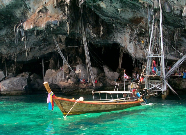 Boat-Phi Phi Islands, Thailand