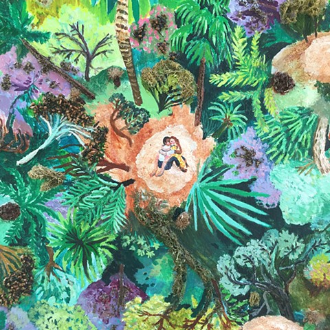 Detail from "A Marriage in The Jungle"