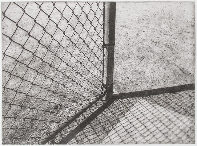 Polymer photogravure print "Shadow Point" by John Pearson